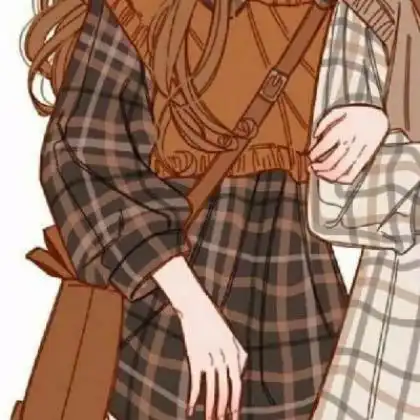 动漫闺蜜头像二人,地狱天堂皆在人间好姐妹不在乎了