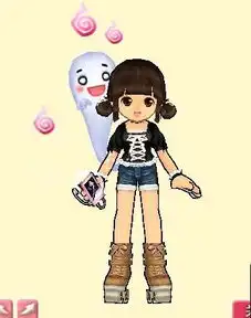 有谁能帮我配一套qq音速衣服