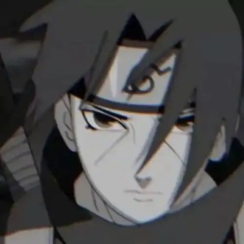 帅气黑白风动漫男头像旧漫精选