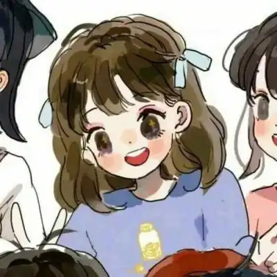 超甜卡通闺蜜女头喜欢的点个卡通动漫头像我要个性网