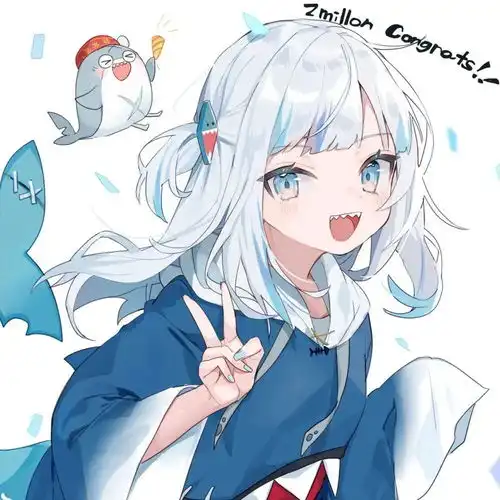 动漫头像0721鲨鱼妹可爱小鲨鱼动漫女头