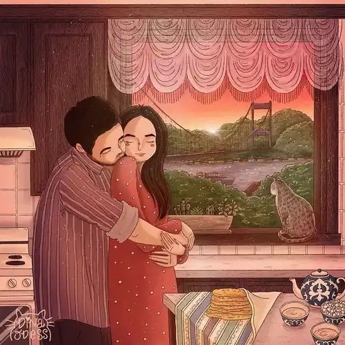 看完插画我只想谈恋爱啊啊啊啊啊啊啊