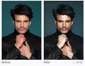 ps给男模皮肤增加质感和立体感,让片子更具广告氛围