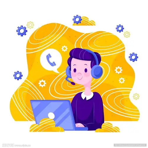 卡通客服设计图卡通设计