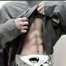 男生部位专属头像属于你的8块腹肌