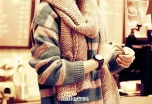 你给谁织过围巾又到了小女孩给小男孩...漫画家微博精选