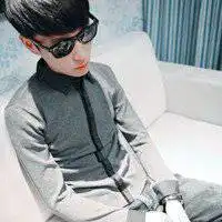 男生头像白衬衫墨镜微信头像图片大全