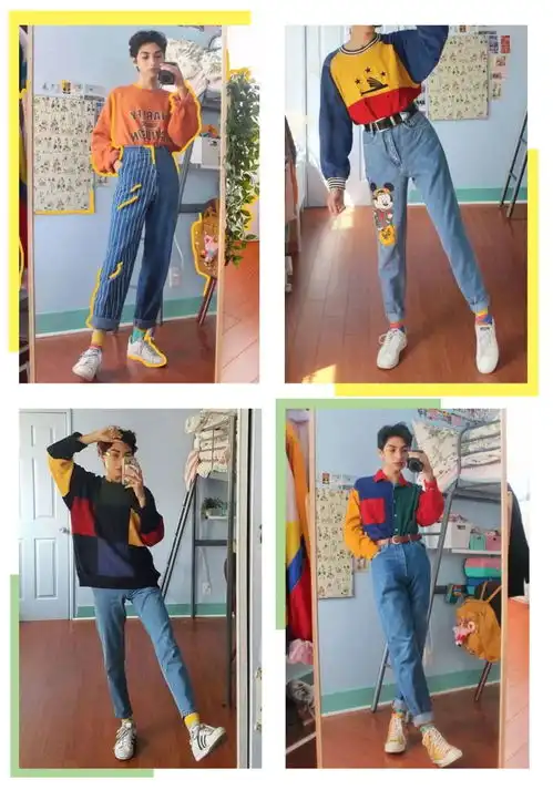 疯了我居然向这个美少年学穿搭也太好看了.....