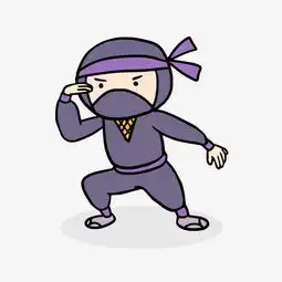 帅气日本忍者手绘侦查插画图片素材其他格式下载动漫人物大全