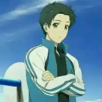 动漫头像男生帅气冷酷蓝色头发微信头像图片大全