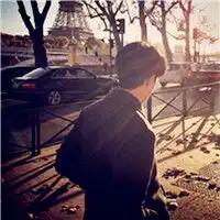 潮流图片男生头像背影潇洒不羁潮流范儿十足