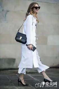 型格风衣搭配欧美街拍达人百变演绎