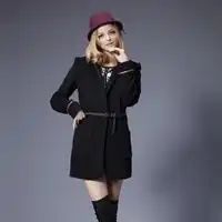 黑色正装美女头像图片微信头像图片大全