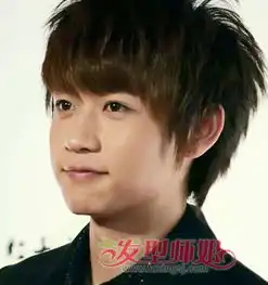 显得男生脸圆的发型圆脸男生发型设计发型师姐