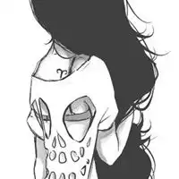 动漫头像女生黑白背影动漫女生黑白悲伤背影头像