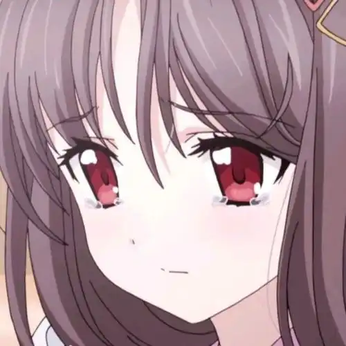 女生动漫头像我会遇到有趣的人但你的位置一直都是你的