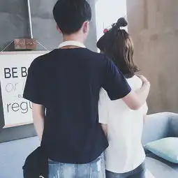 夏装韩版宽松情侣字母短袖创意学生男女t恤原宿女生刺绣半袖班服