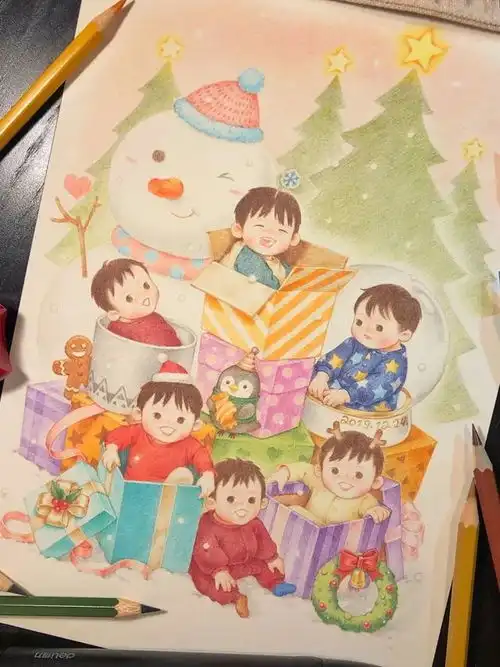 中国妈妈手绘儿子漫画形象走红,看到孩子真人,网友亲妈滤镜