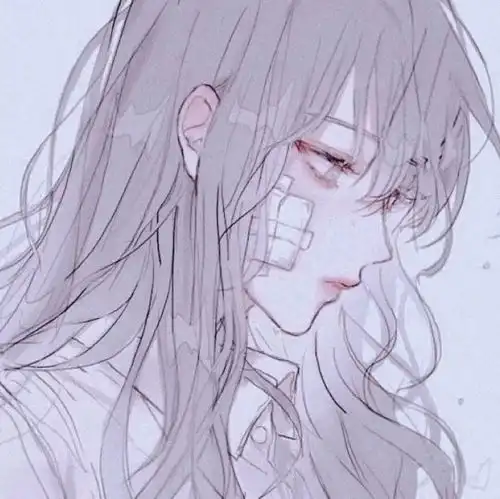 插画头像仙气小众高级手绘风头像