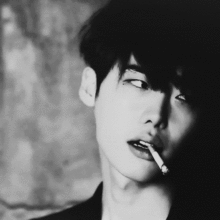 161206男神的别样魅力黑白色调的克里斯马李钟硕