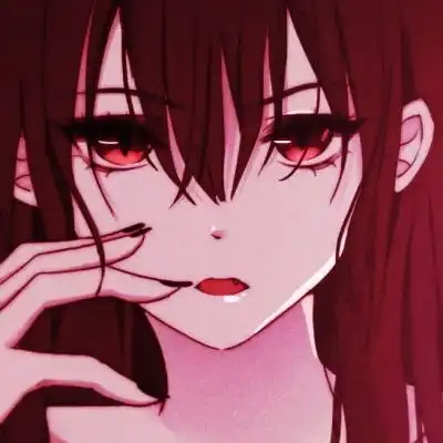 病娇女生头像黑化