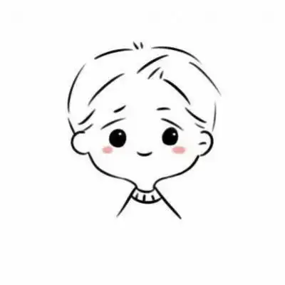 手绘头像男生黑白简约极简手绘黑白男生图片合集