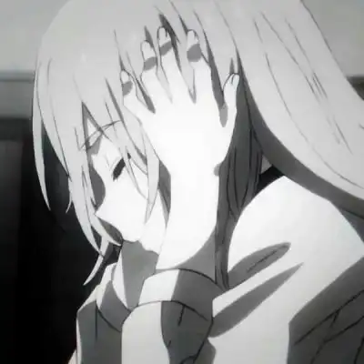 动漫女丧头我不见了那么久你才发现吗