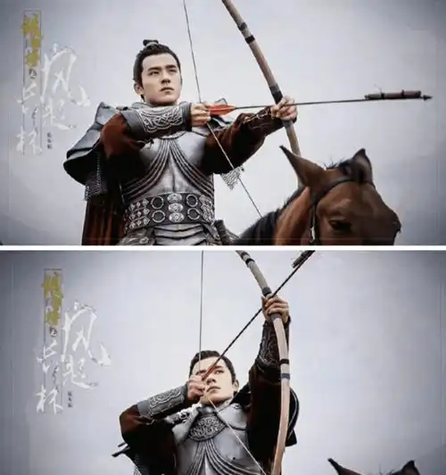 九位拉弓射箭的古装男神,肖战胡歌刘昊然,谁最让你一箭倾心