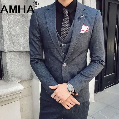 男人只要穿对西装,就是魅力熟男