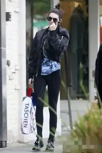 knedalljenner街拍示范飞行员夹克上身帅出新高度