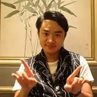 王祖蓝头发中分头像男微信头像图片大全