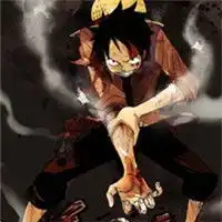 当可爱男生变成霸气男神海贼王路飞帅气头像