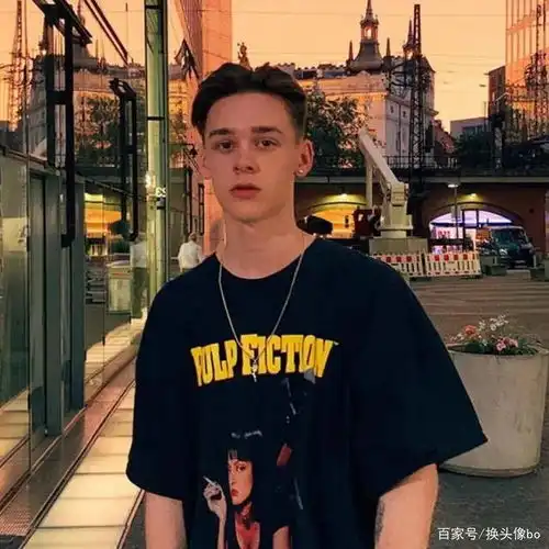 高颜值欧美男生头像