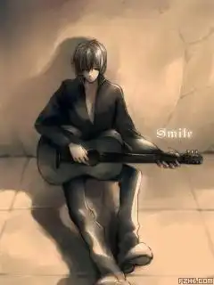 求一张动漫极度失落的图