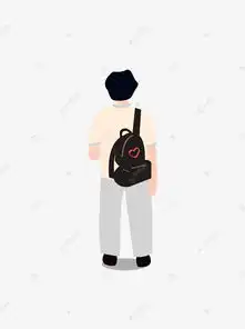 矢量卡通背着书包上学的小男孩原创元素素材图片免费下载高清psd千库网图片编号11661459