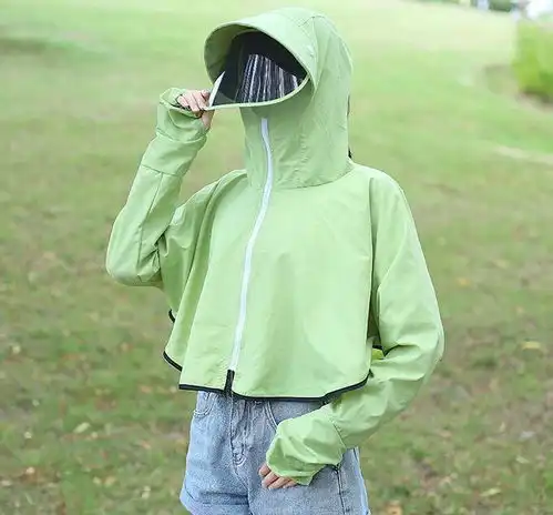 别总傻傻的穿t恤了,不妨看我小姨身上穿的防晒衣,清凉更透气