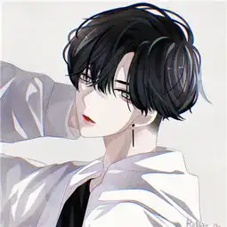 小清新帅气男生二次元头像男生二次元qq动漫头像