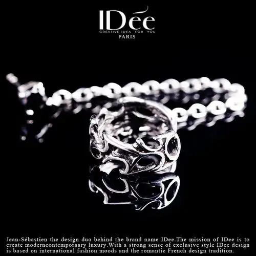 潮流品味法国idee时尚艺术饰品个性复古男耳钉耳夹配饰