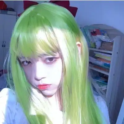 玖染彩色头发优质女头四女生头像我要个性网