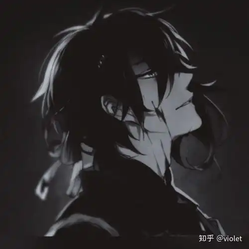 有哪些适合男生用的暗色系的动漫头像