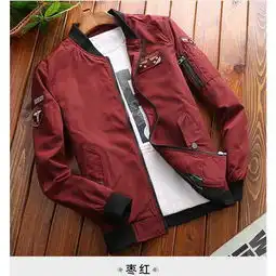 男士外套ma1飞行夹克男春秋季青年立领棒球服衣服图片大全邮乐官方网站