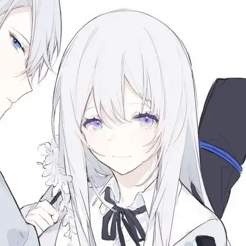 简单情侣头像小众情头