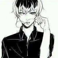 动漫头像男生禁欲黑白微信头像图片大全