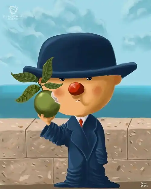 如果重新来画这些世界名画,他会这样画