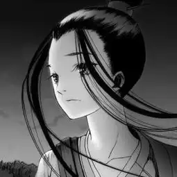 黑白动漫女头像高冷冷酷黑色二次元头像