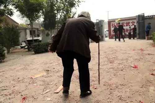 男子回家扫墓见孤单的父亲大哭,对该不该与老人共同生活的深思