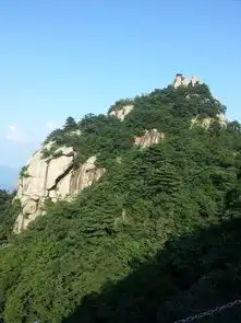 露营最美花台一个人在九华山奢华享受日落和日出