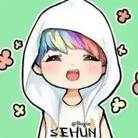 exo12人可爱大头像急急急谢谢