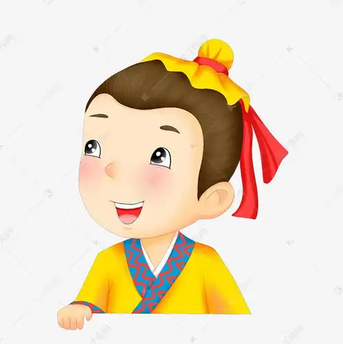 古代头饰小男孩免抠图素材图片免费下载千库网