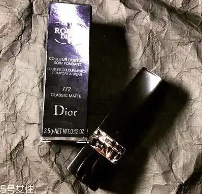 迪奥772是什么颜色斩男撩人玫瑰色